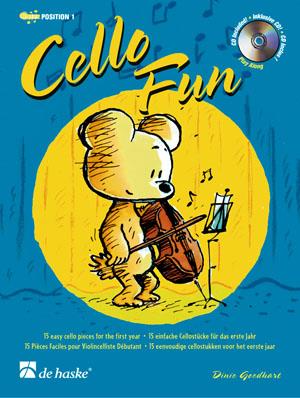 Cello Fun - 15 easy cello pieces for the first year - noty pro violoncello